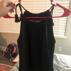 Gretchen Scott tassel tie top size XS